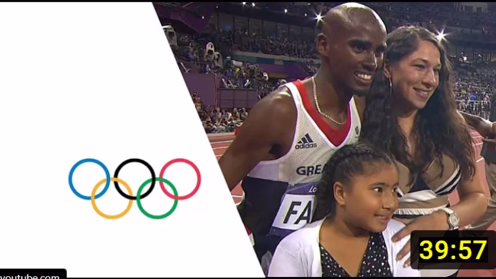 Le champion olympique britannique sir Mo dit qu’il s’appelle  Hussein Abdi Kahin et parle de sa déchirante enfance de servitude domestique