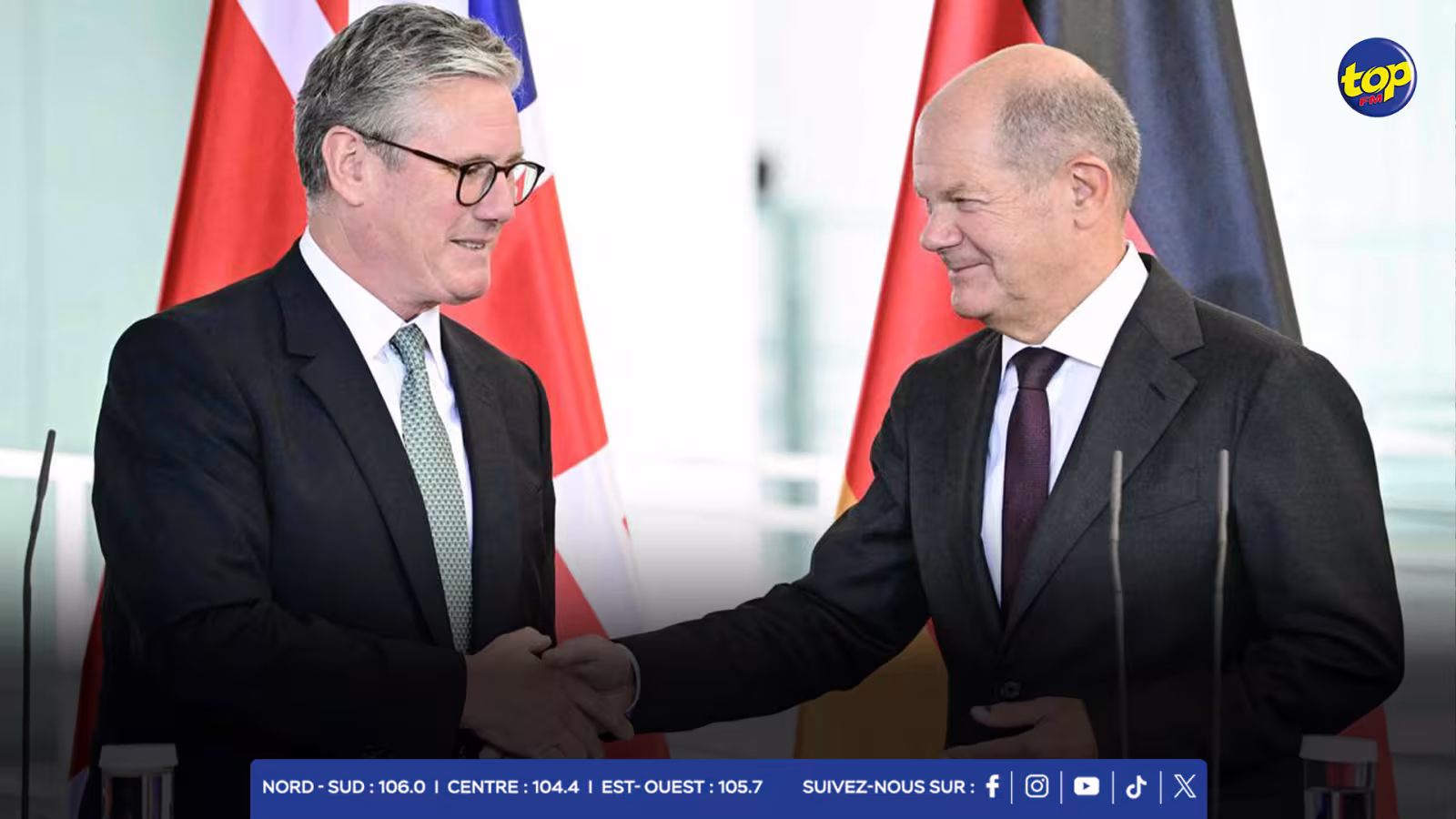À Berlin, le Premier ministre britannique veut rapprocher le Royaume-Uni de l'UE