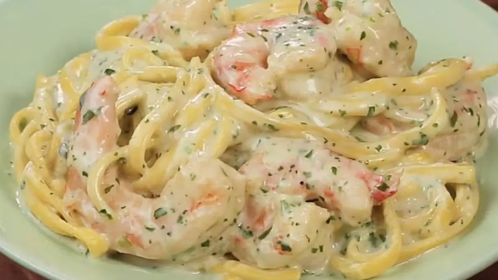 Recette tagliatelle  aux crevettes