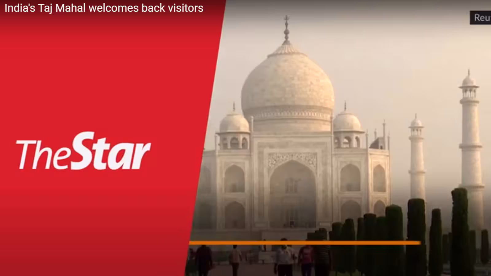Inde : réouverture du Taj Mahal, malgré la pandémie