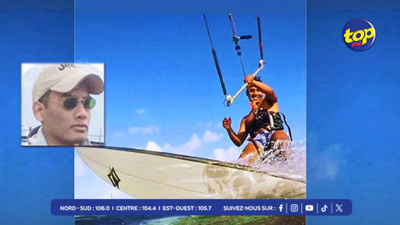 Disparition de Tareq Narod : l’aide regionale et internationale pour retrouver le kitesurfeur