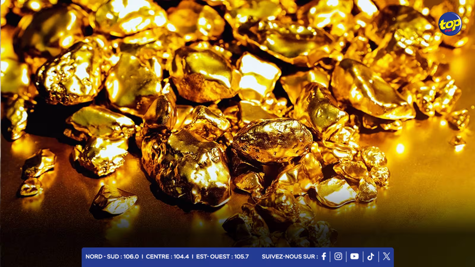 Le prix de l’or atteint un nouveau record, à $2 mille 844 dollar l’once