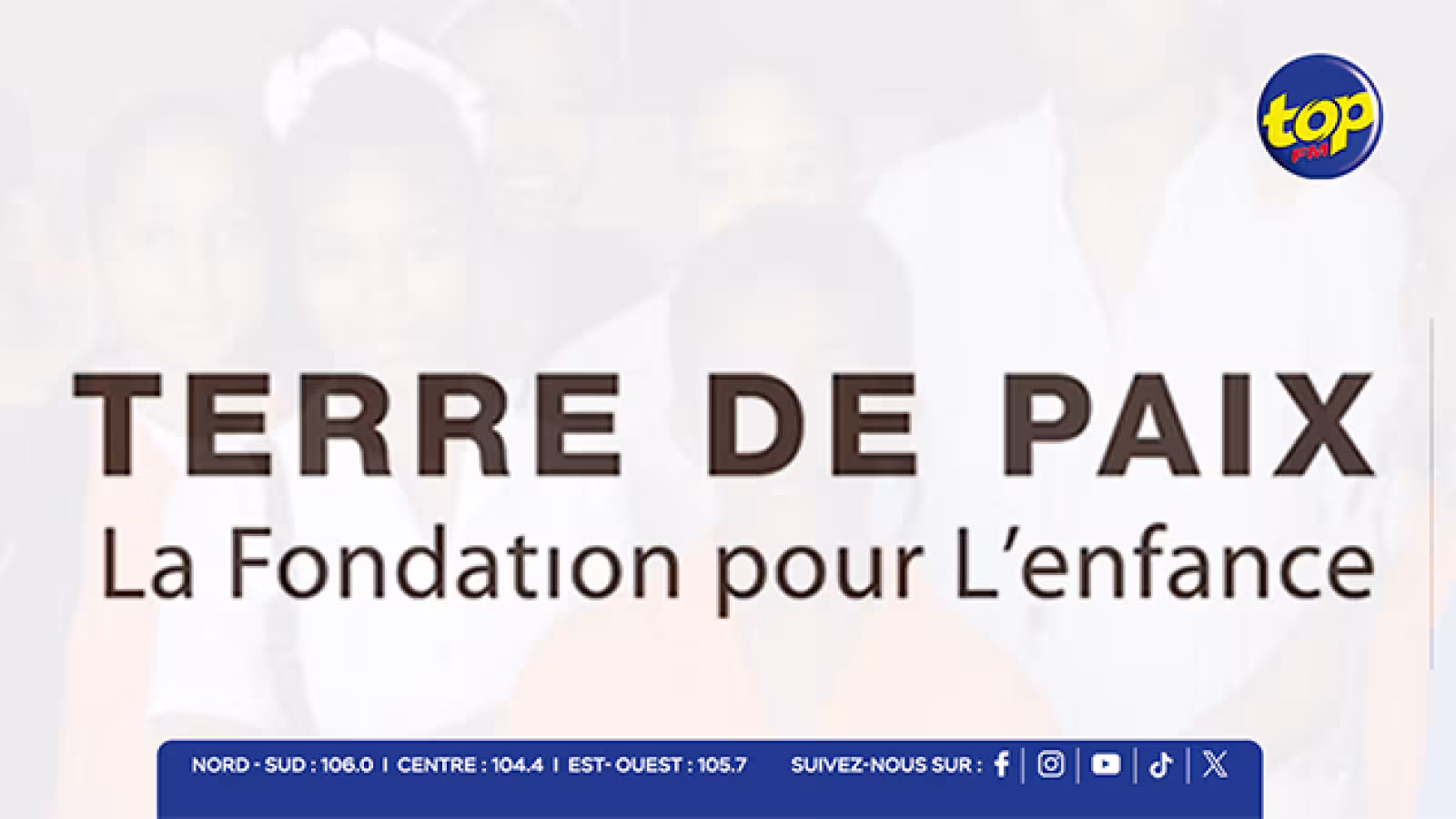 La Fondation Terre de Paix œuvre pour repenser la violence sous un angle nouveau.