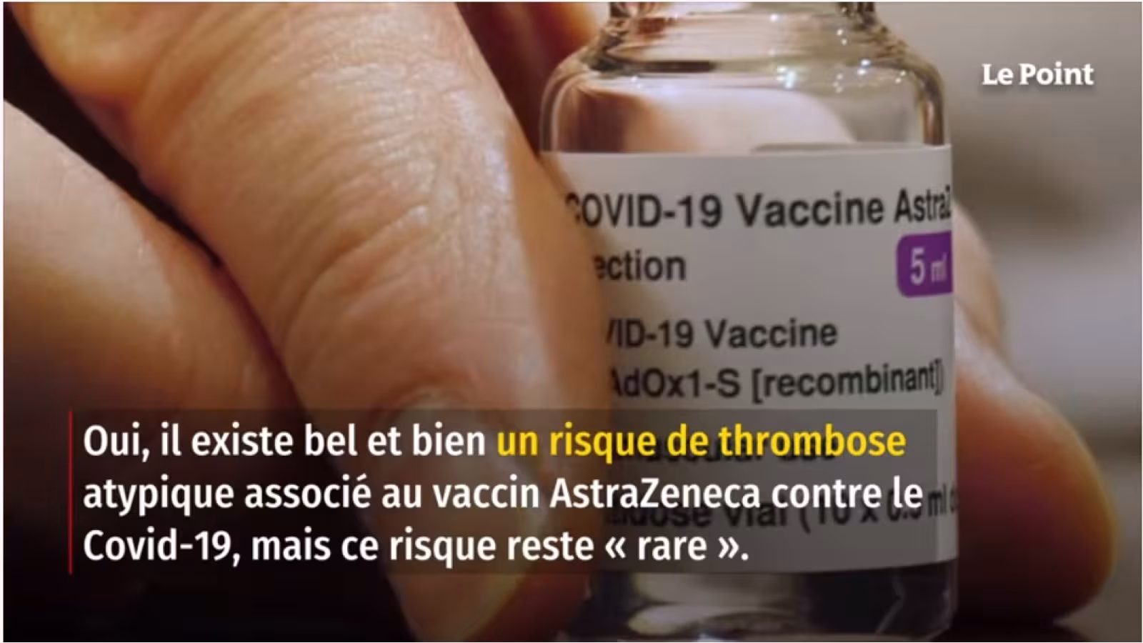 Un autre décès suite à une vaccination à l’AstraZeneca en France, une thrombose en cause