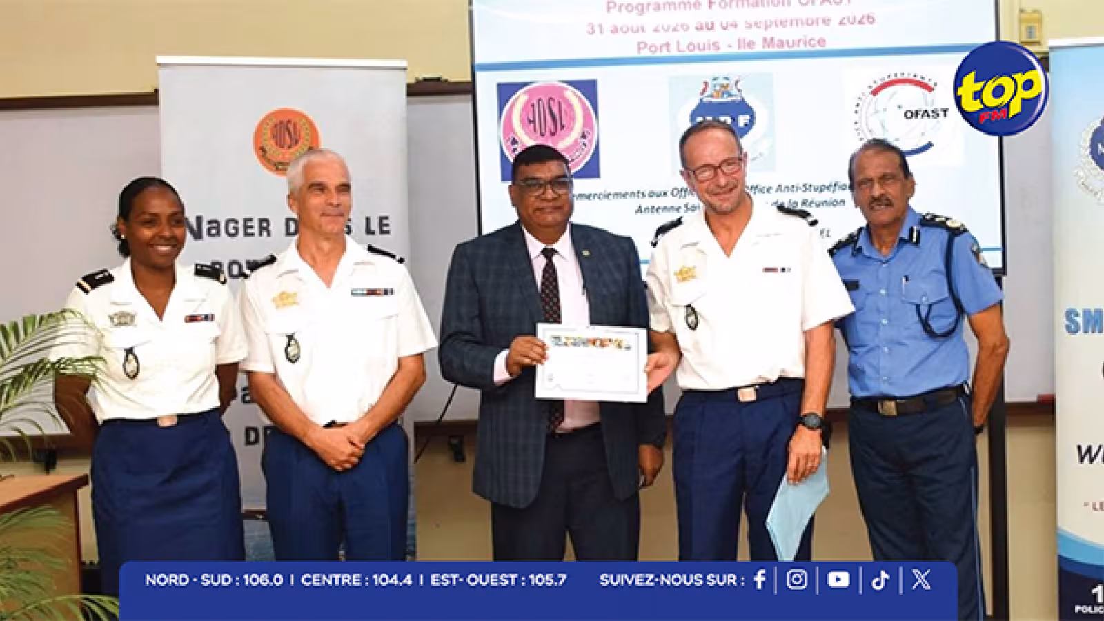 Narcotrafic : 18 officiers mauriciens formés par des experts de La Réunion