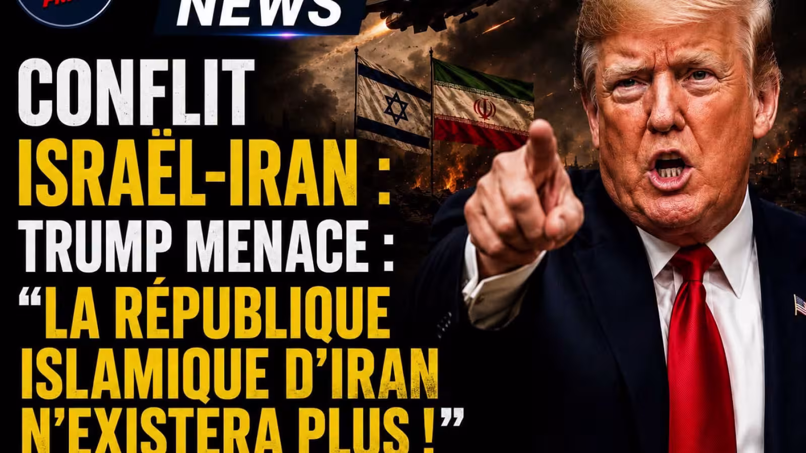 Trump accuse l’Iran d’avoir violé le cessez-le-feu et menace de faire disparaître la République islamique
