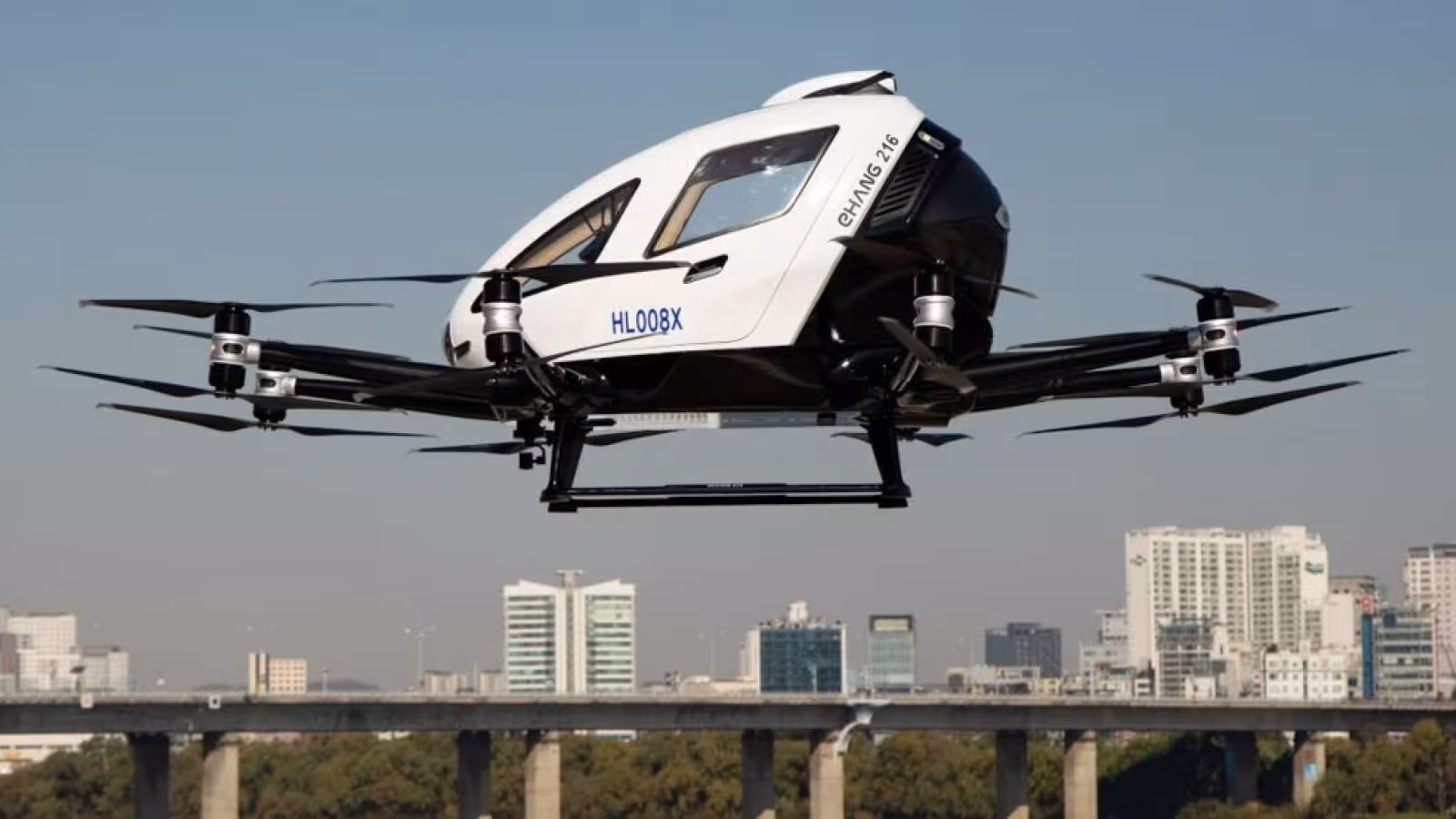 Le taxi-drone fait ses premiers essais à Séoul