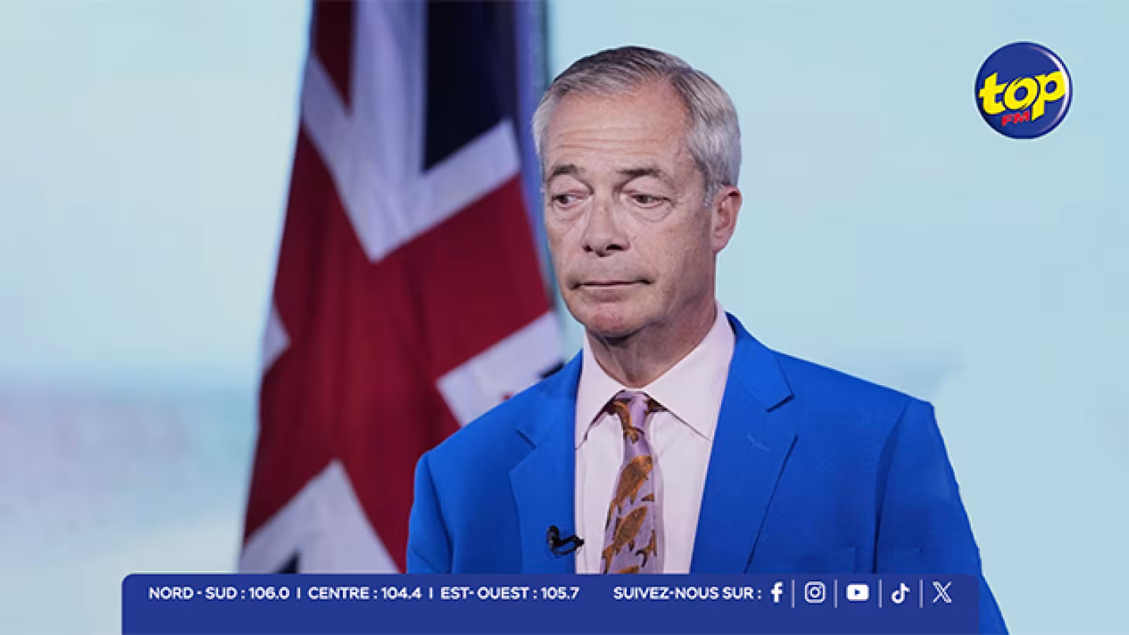 Royaume-Uni : coup de théâtre politique avec la démission de Nigel Farage de son siège de député à Clacton