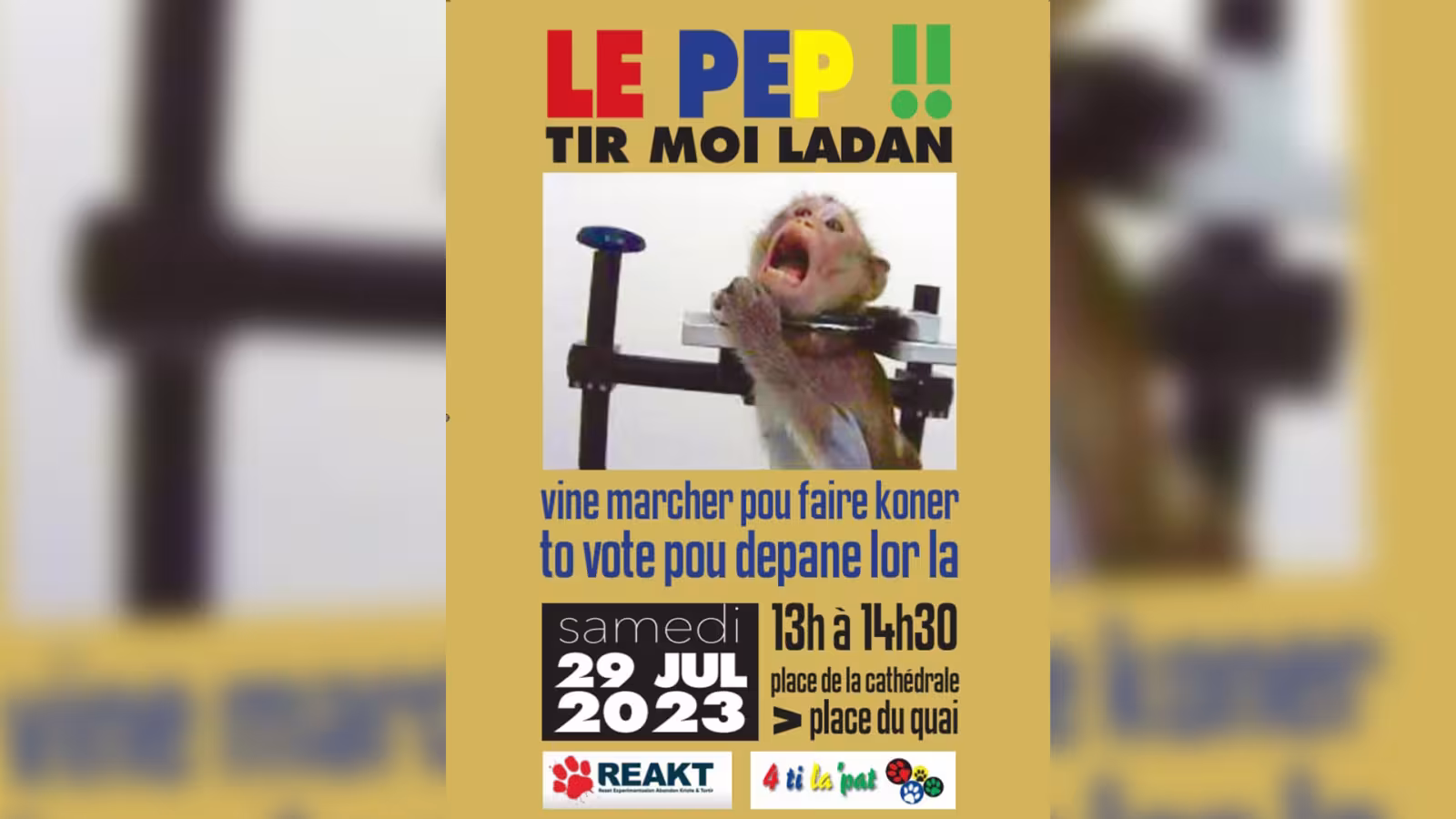 Non à l’exploitation des singes à Maurice : L’activiste Linley Moothien annonce une marche pacifique prévue dans la capitale le 29 juillet prochain