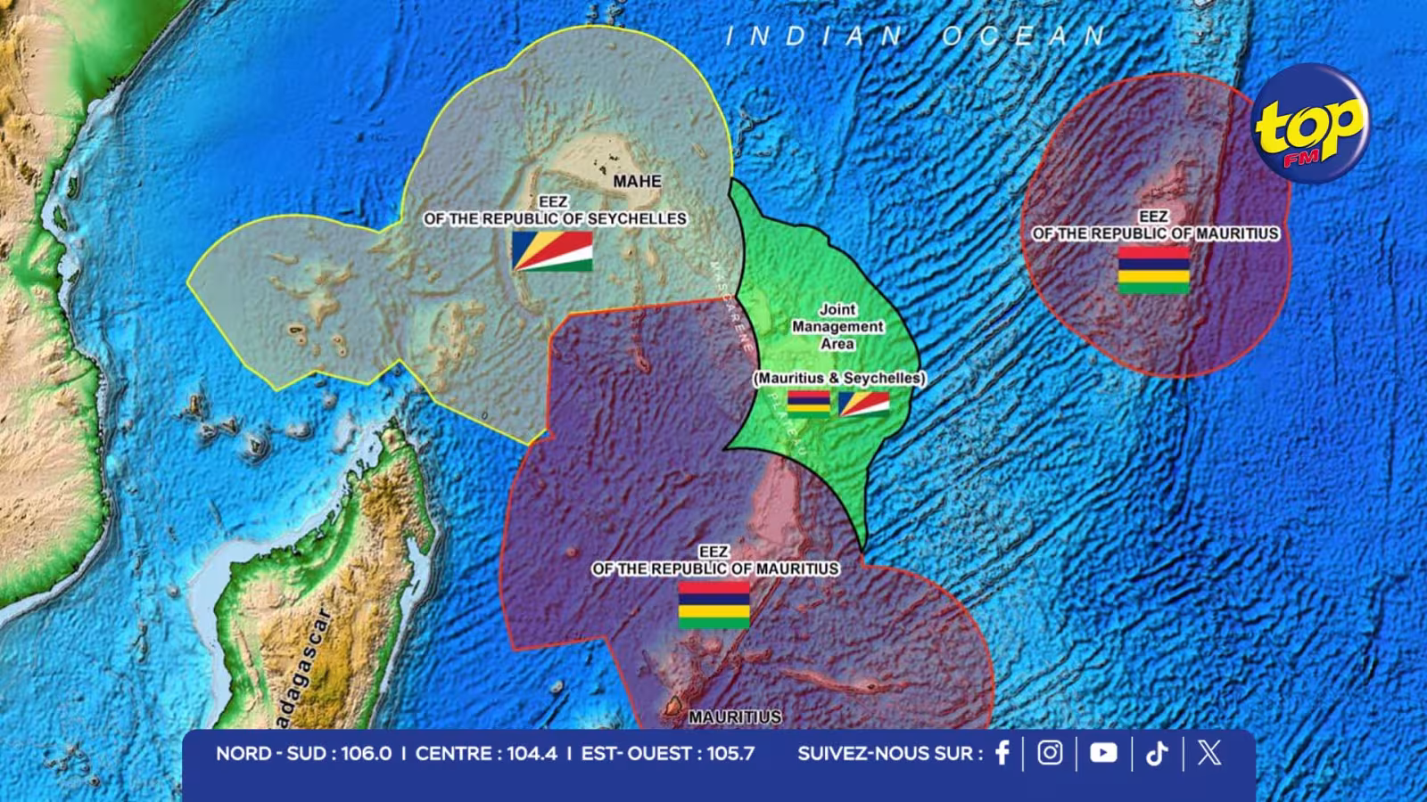 Plateau des Mascareignes : Maurice et les Seychelles coordonnent la gestion d’une zone maritime de 396 000 km²