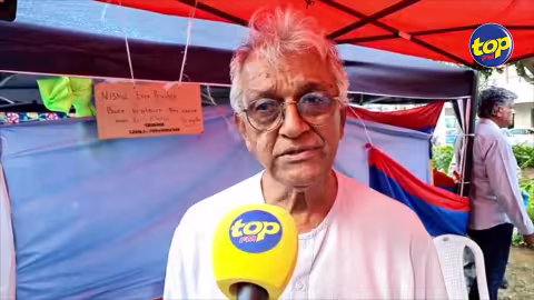Après 22 jours de grève de faim : Nishal Joyram admis en urgence en clinique