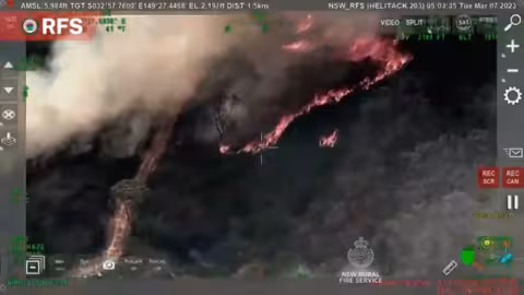 Feux de brousse de retour en Australie