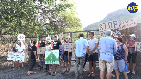 Contestation du projet Legend Hill à Tamarin : 6e jour de manifestation