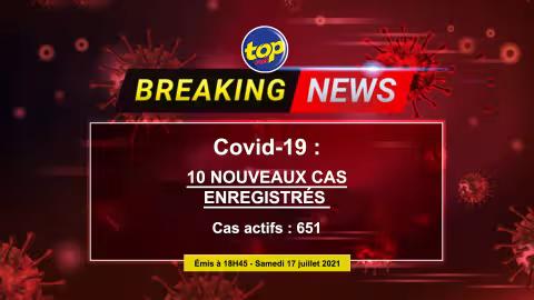 Covid-19 : 10 nouveaux cas dépistés dans la communauté