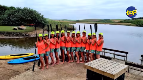 L’objectif est de recueillir 800 000 rands : 12 Sud-Africaines vont faire le tour de Maurice en kayak en 11 jours
