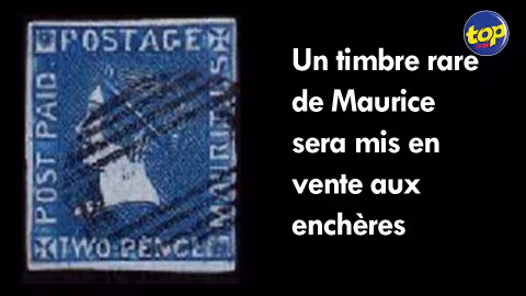 À Genève le mercredi 28 octobre : un timbre rare de Maurice sera mis en vente aux enchères