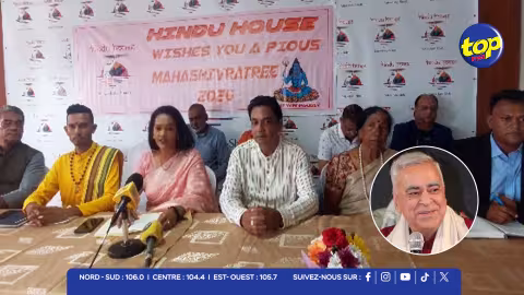 Maha Shivratri 2026 : la Hindu House lance les célébrations au Ganga Talao à partir du 2 février, avec Shri Virendra Qazi comme invité spécial du 12 au 15 février