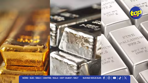 Métaux précieux : l’or perd 1,7 %, l’argent chute de 12 %, palladium et platine touchés ce jeudi