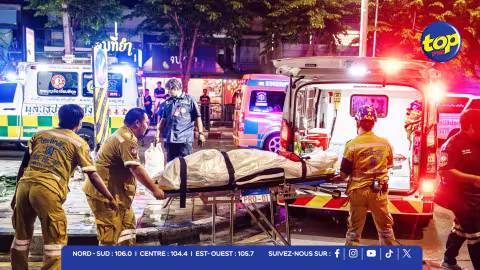 Bangkok : au moins 27 morts dans l'incendie d'un bar