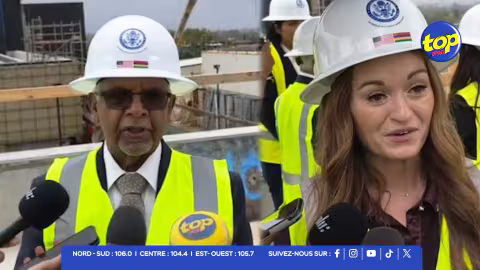 Diplomatie : une étape symbolique franchie sur le chantier de la nouvelle ambassade américaine à Moka 