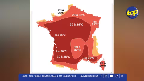 France : une intensification de la vague de chaleur attendue ce mardi