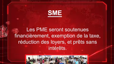 Budget 2021-2022 : Les PME seront soutenues financièrement, exemption de la taxe, réduction des loyers, et prêts sans intérêts.