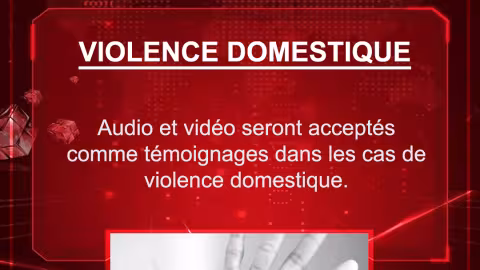 Budget 2021-2022 : Audio et vidéo seront acceptés comme témoignages dans les cas de violence domestique