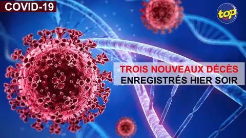 Covid-19 : Trois nouveaux décès enregistrés hier soir