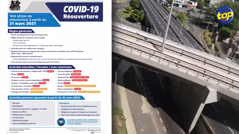 En vue de la première phase de réouverture prévue demain : Plusieurs activités seront interdites ou restreintes