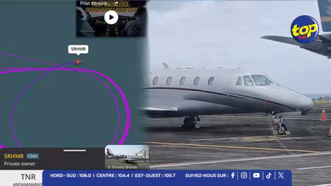 Aviation : atterrissage du jet privé malgache — les aiguilleurs du contrôle aérien mauricien dans le viseur