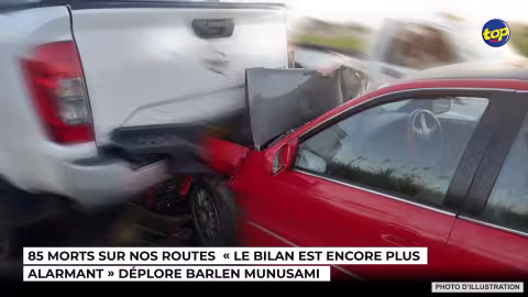 85 morts sur nos routes  « le bilan est encore plus alarmant » déplore Barlen Munusami