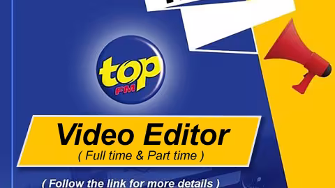 We are hiring Video Editor !