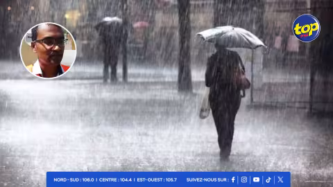 Un avis de fortes pluies émis pour Maurice à 04 h 00 ce mardi 10 janvier : il reste valable jusqu’à 14h00 aujourd’hui