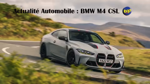 Actualité Automobile : BMW M4 CSL