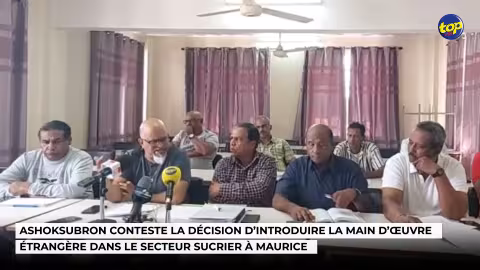 Ashok Subron conteste la décision d’introduire la main d’œuvre étrangère dans le secteur sucrier à Maurice : “Premier Minis, Maneesh Gobin ek Padayachy pas capav decide avec 1 trait de plume ki pena assez travailleur ici dan Moris”lance-t-il