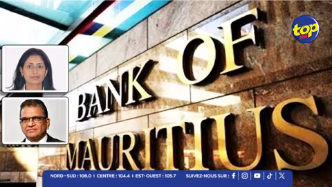 La Banque de Maurice entre dans une nouvelle ère : La Dre Priscilla Muthoora Thakoor et Ramsamy Chinniah prennent les rênes dès ce lundi