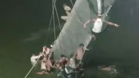 Tragédie au Gujarat : Le pont a été délibérément endommagé par des membres du public