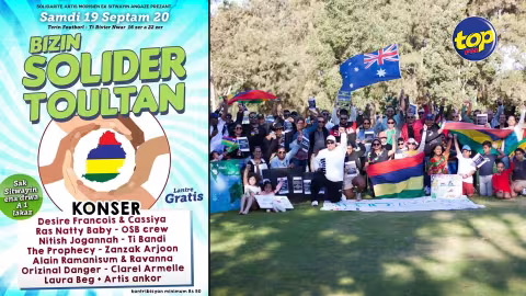 Solidarité citoyenne le 19 septembre à Petite Rivière Noire : la diaspora Mauricienne en Australie se mobilise