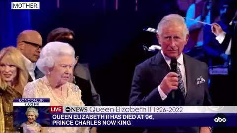 Le roi Charles III monte sur le trône
