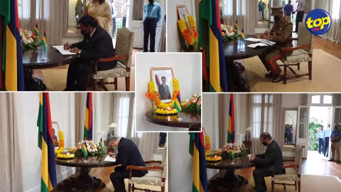 Hommage à Sir Anerood Jugnauth : Un livre de condoléances ouvert à la Clarisse House  depuis 10 heures ce vendredi