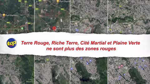 « Cluster Maryaz » : Terre Rouge, Riche Terre, Cité Martial et Plaine Verte ne sont plus des zones rouges