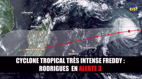 Cyclone tropical très intense Freddy : Rodrigues en alerte 3