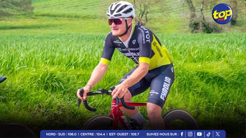 Cyclisme : Aurélien de Comarmond prend le maillot jaune du tour de La Réunion