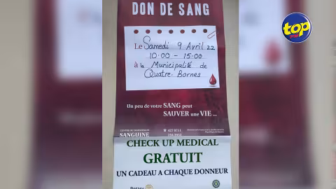 Ce samedi 9 avril à Quatre Bornes : Don de sang à la Municipalité de 10 à 15 heures