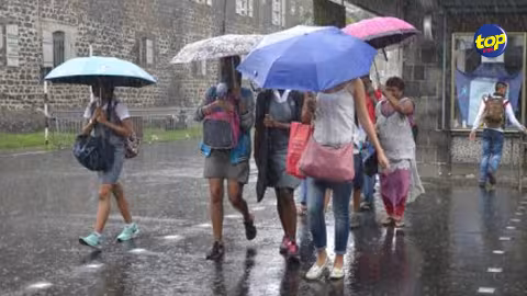 Météo : L’avis de Fortes pluies maintenu pour  Maurice , une ‘veille’ en vigueur à Rodrigues, ce mardi