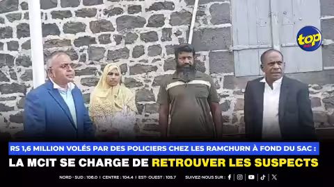 Rs 1,6 million volés par des policiers chez les Ramchurn à Fond du Sac : La MCIT se charge de retrouver les suspects