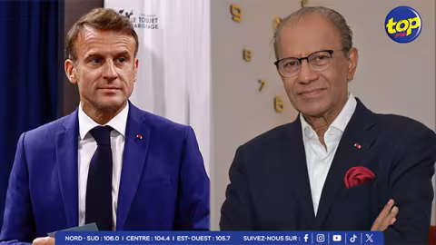 Prestation de serment des membres du cabinet ministériel : le président français, Emmanuel Macron félicite le Dr Navin Ramgoolam