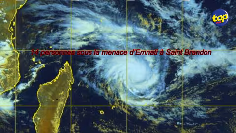 Le cyclone Emnati pourrait frapper de plein fouet St Brandon : 14 personnes s’y trouvent