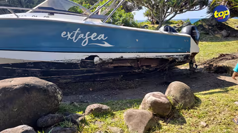 Le hors-bord, enregistré à Maurice, s’est échoué à l’île sœur hier : les deux derniers propriétaires de l’Extasea interrogés par l’ADSU