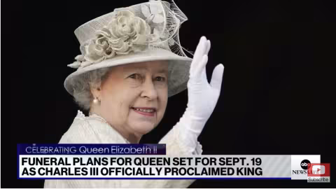 Les funérailles nationales de la reine Elizabeth auront lieu le lundi 19 septembre